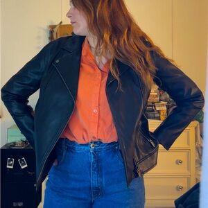 Old Navy Leather Jacket